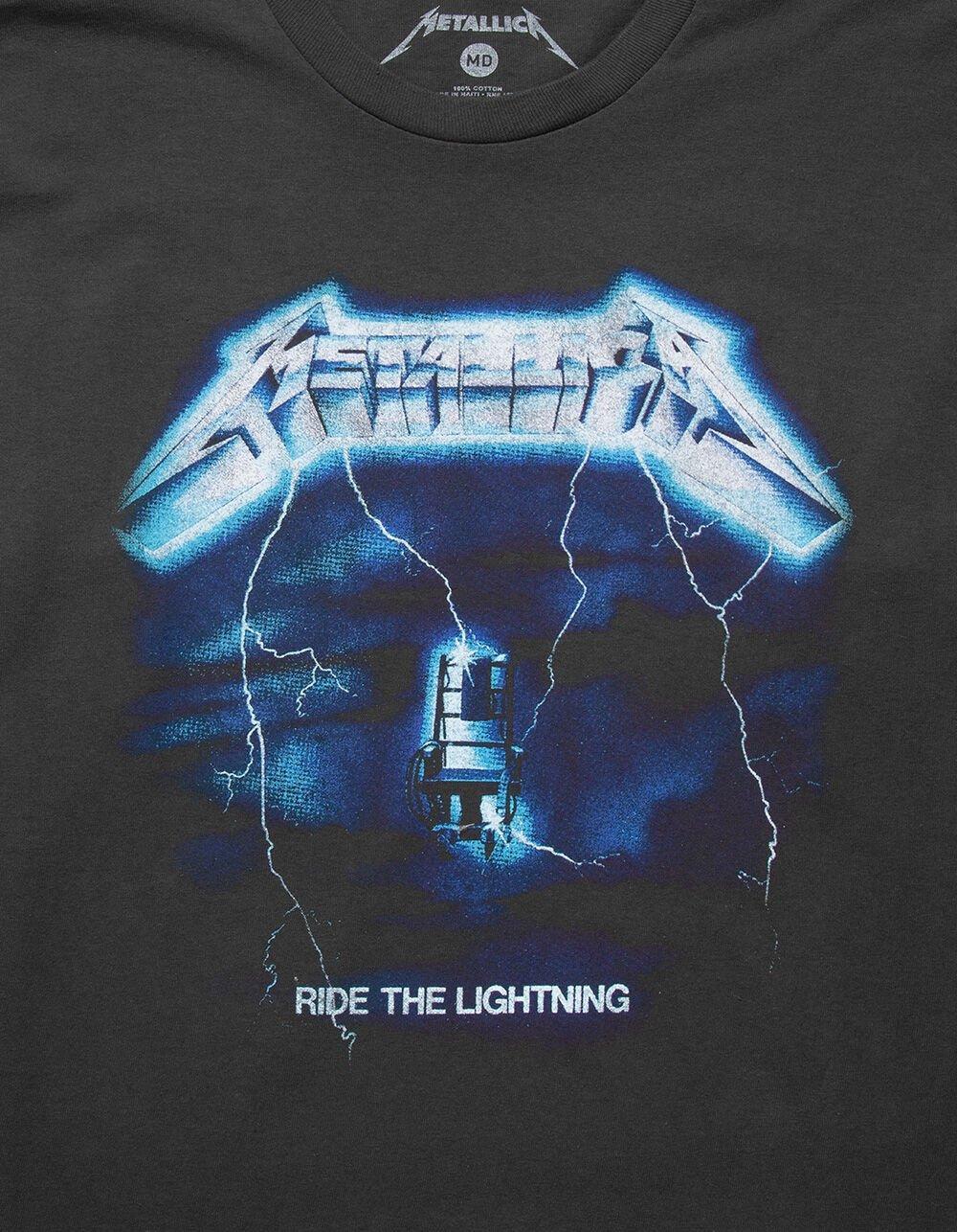 METALLICA Tour Mens Long Sleeve Tee - BLACK Product Image