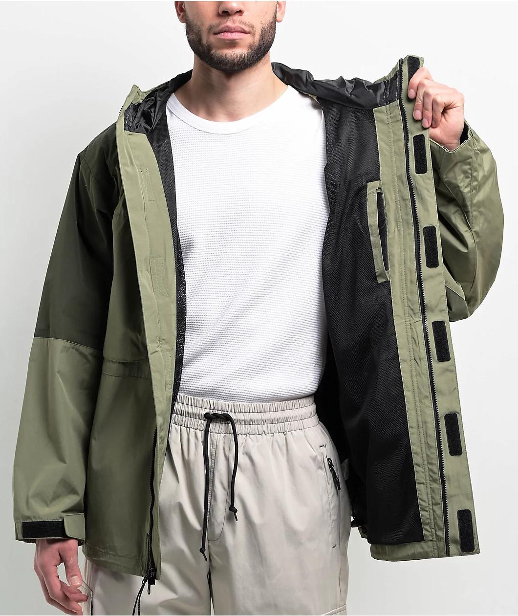 Autumn Field Sage & Military Snowboard Jacket 2025 Product Image