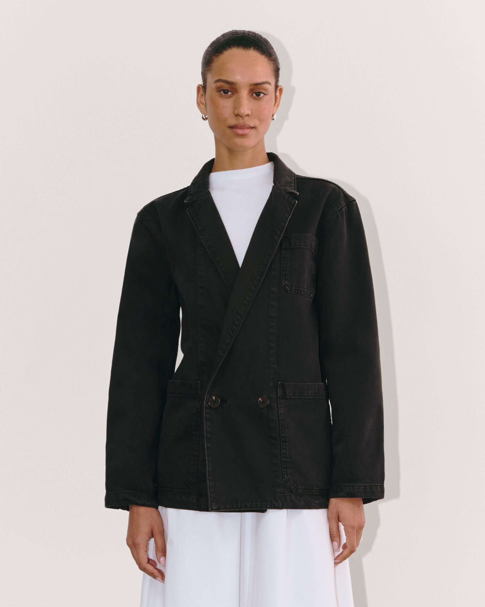 The Denim Chore Blazer Product Image
