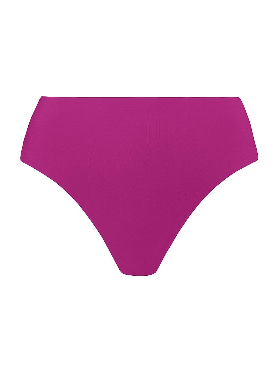 Womens Ava High-Rise Bikini Bottom Product Image