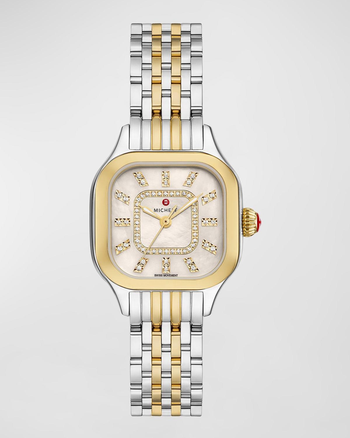 29mm Meggie Diamond Dial and Mother-of-Pearl Watch, Two-Tone Product Image