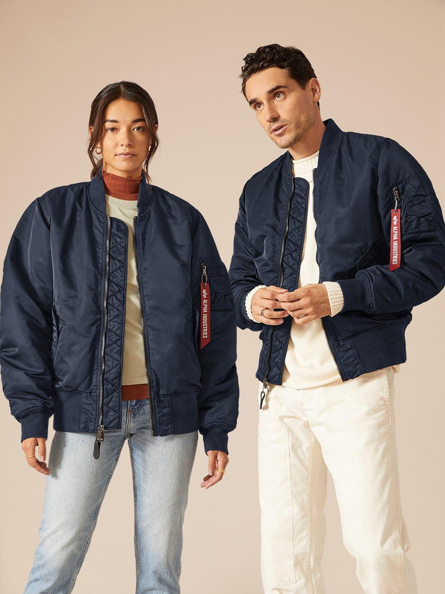 MA-1 BATTLEWASH BOMBER JACKET Female Product Image