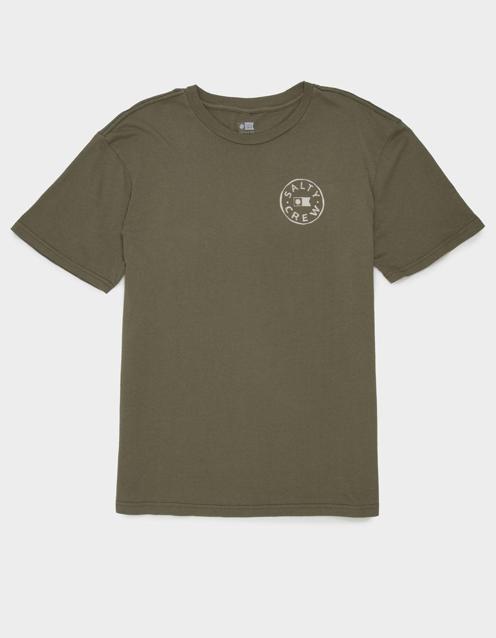 SALTY CREW Watermark Mens Tee - OLIVE Product Image