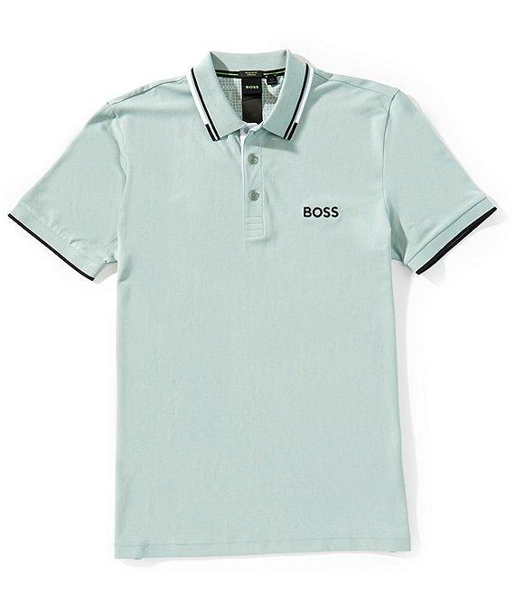 Hugo Boss BOSS Performance Stretch Paddy Pro Short Sleeve Polo Shirt Product Image