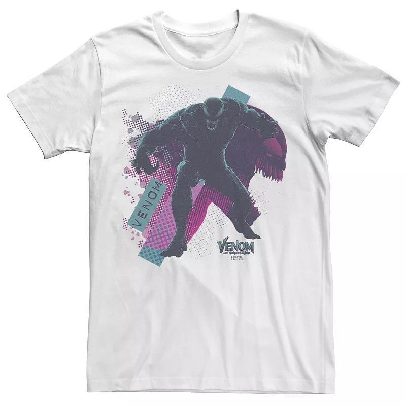Big & Tall Marvel Venom: Let There Be Carnage Retro Venom Portrait Tee, Men's, Size: 5XL, White Product Image