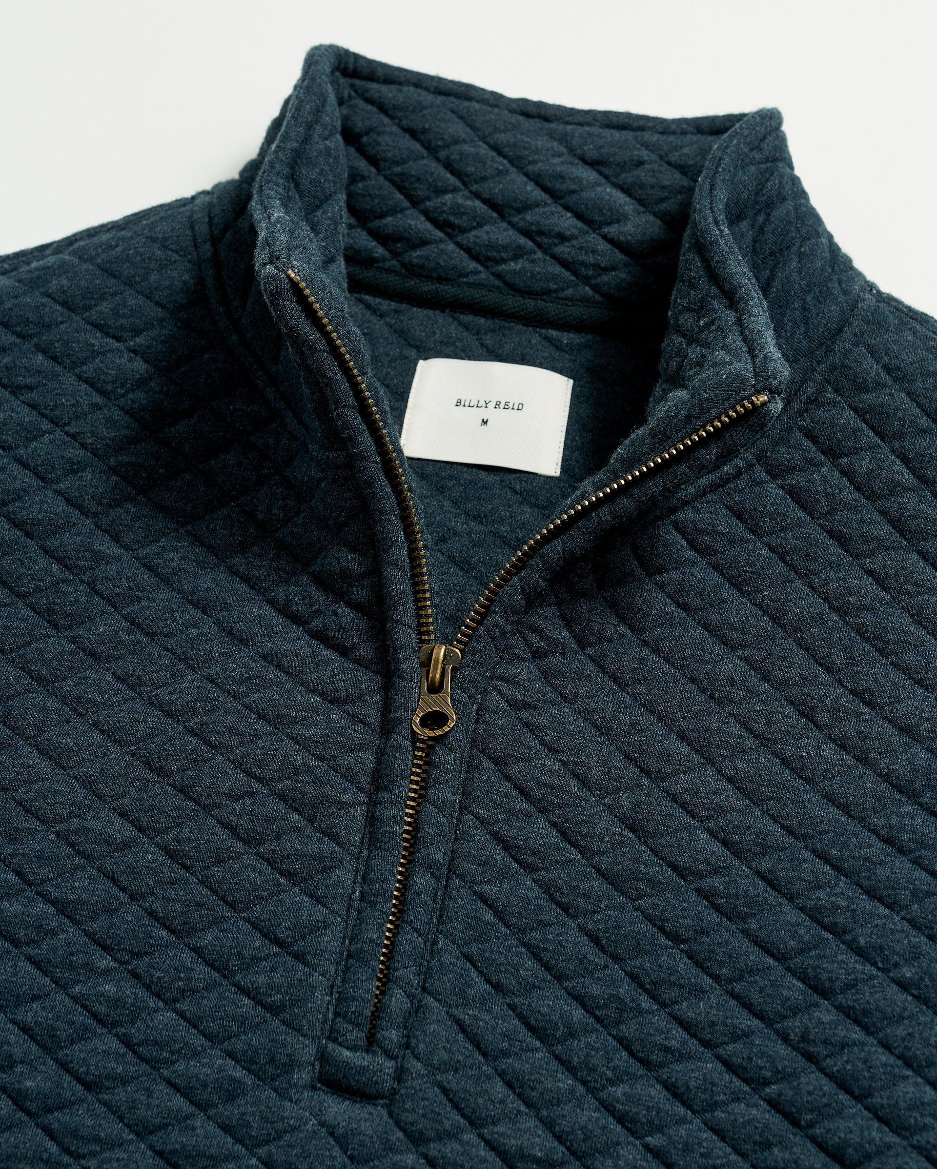 Diamond Quilt Half Zip -  Product Image