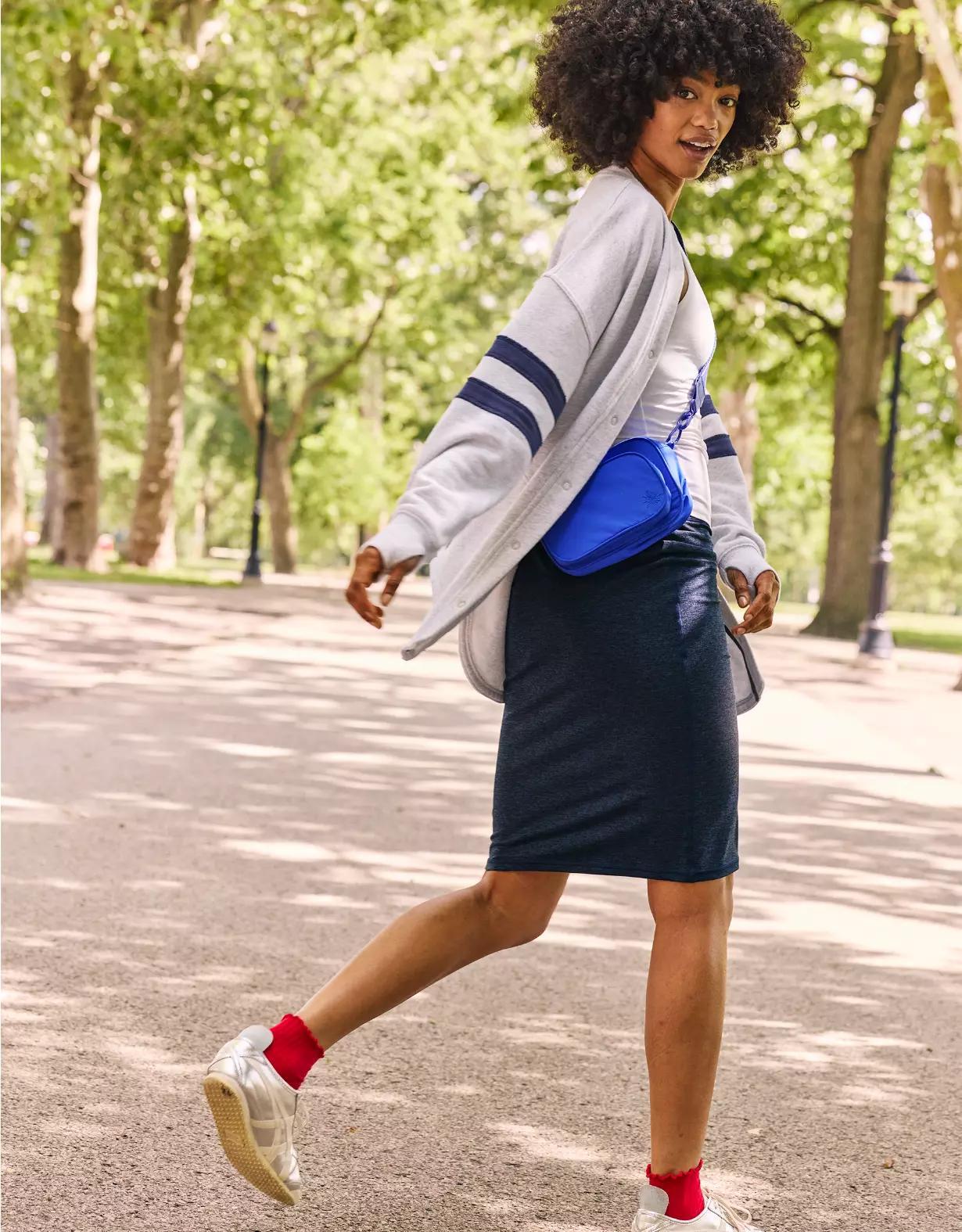 OFFLINE By Aerie The Hugger Midi Skirt Product Image