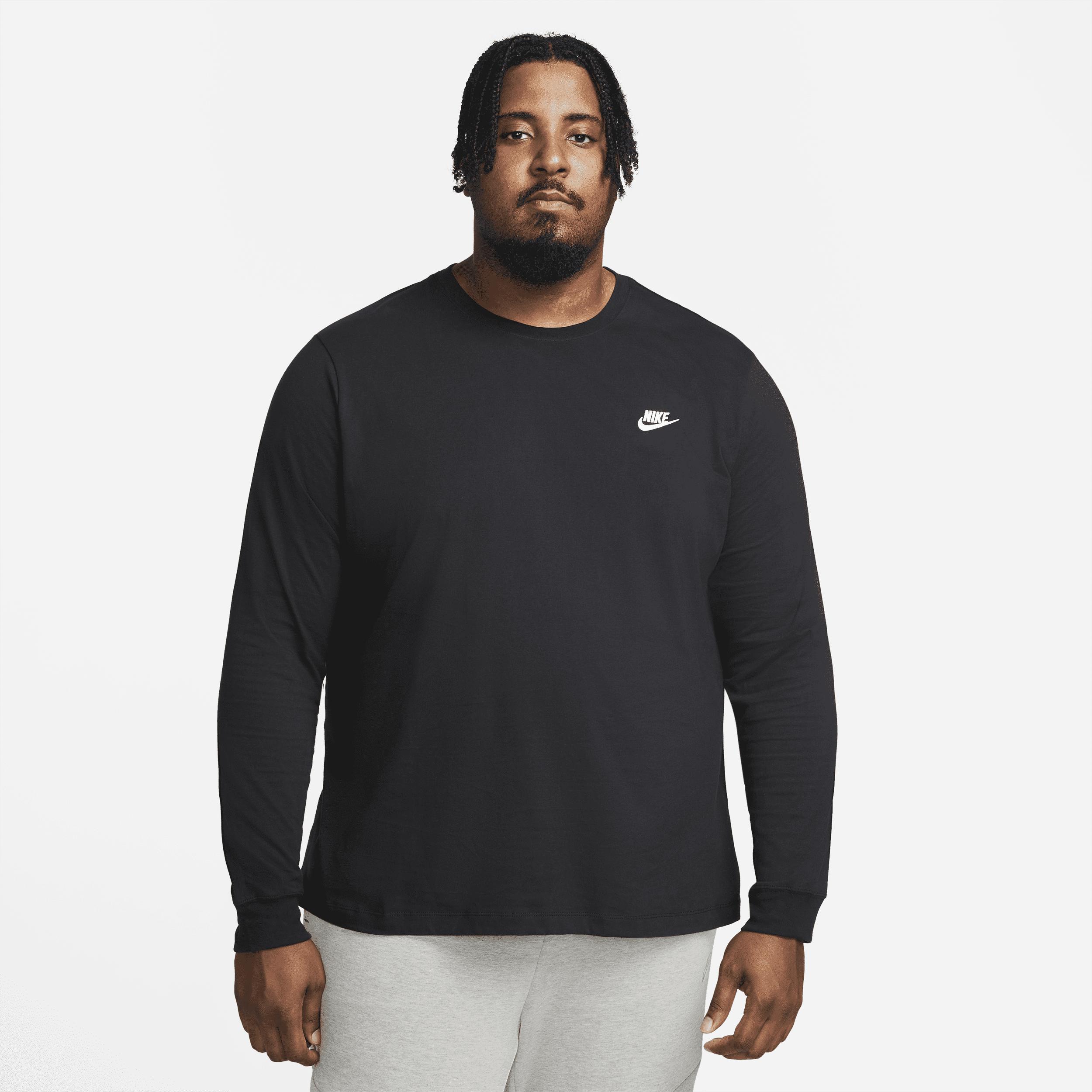 Men's Nike Sportswear Club Long-Sleeve T-Shirt Product Image