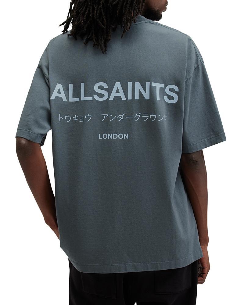 Allsaints Underground Organic Cotton Logo Graphic Tee Product Image