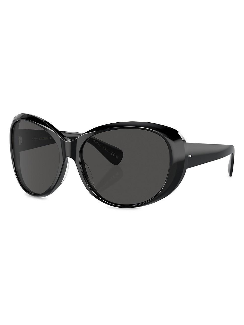 Ferragamo Prisma Rectangular Sunglasses, 56mm Product Image