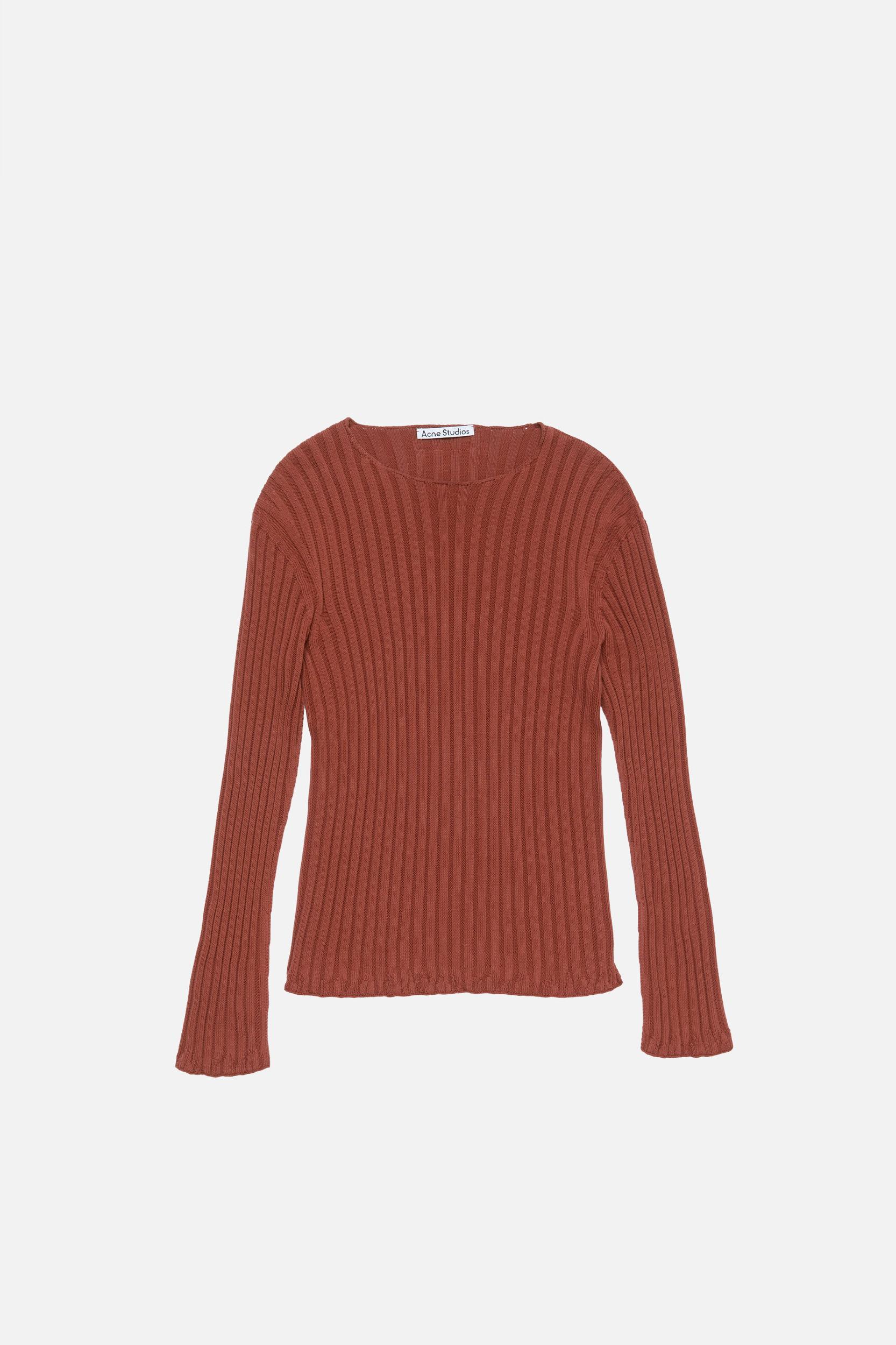 Ribbed crewneck knit Product Image