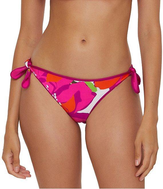 Trina Turk Bloom Shirred Tab Side Hipster Swim Bottom Product Image