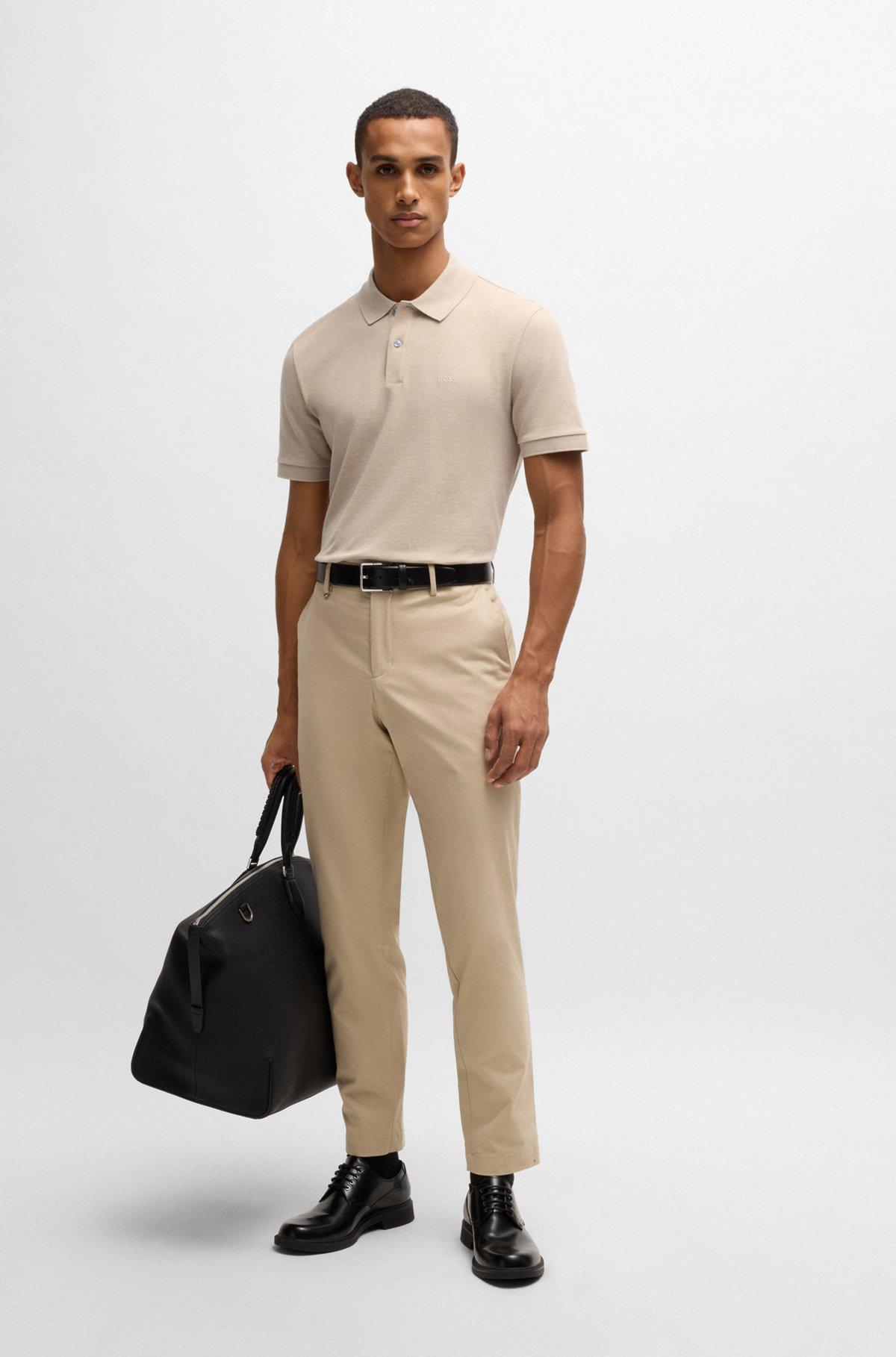 Pallas polo shirt in cotton piqué with logo details Product Image