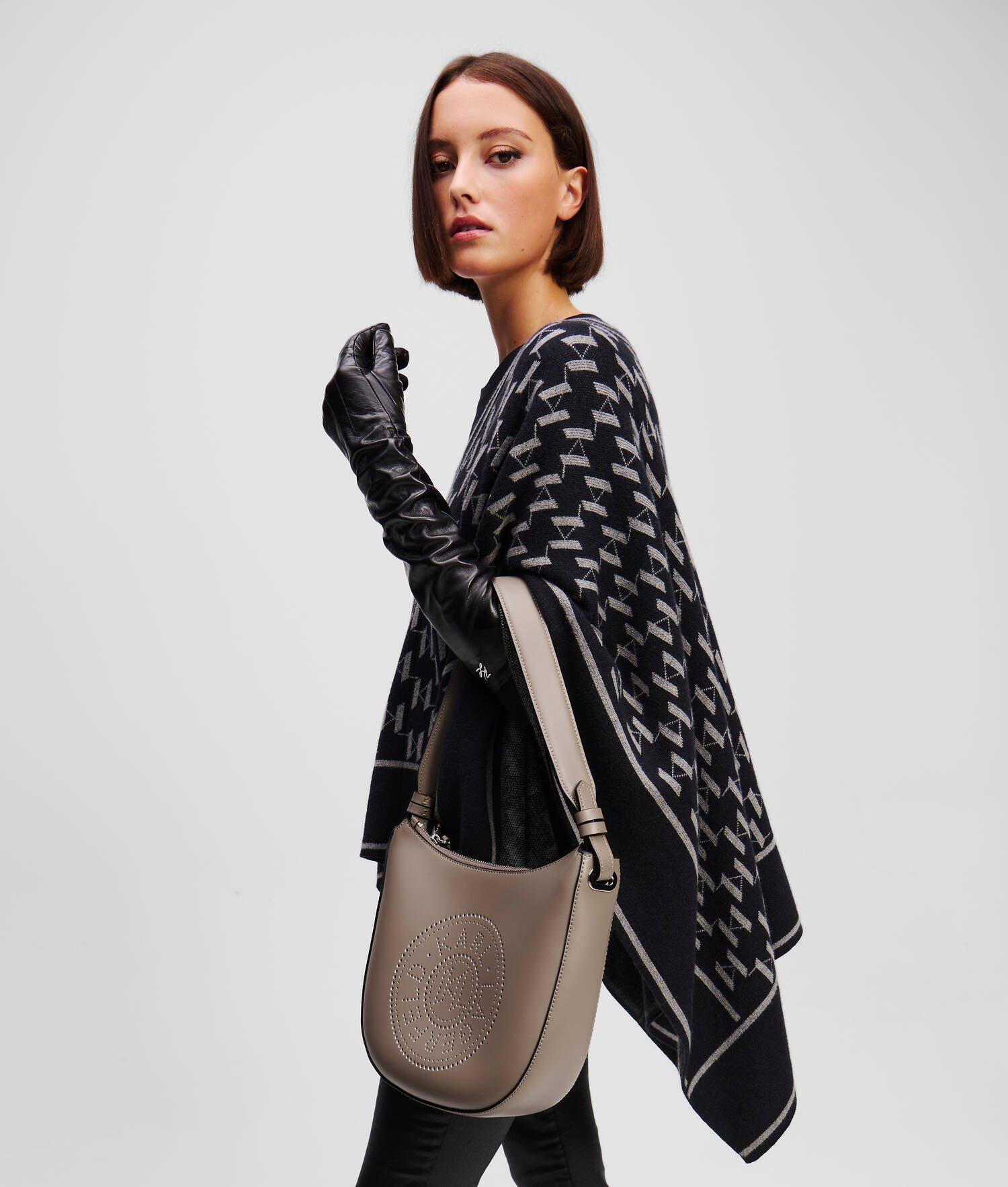 K/CIRCLE PERFORATED MOON SHOULDER BAG Product Image