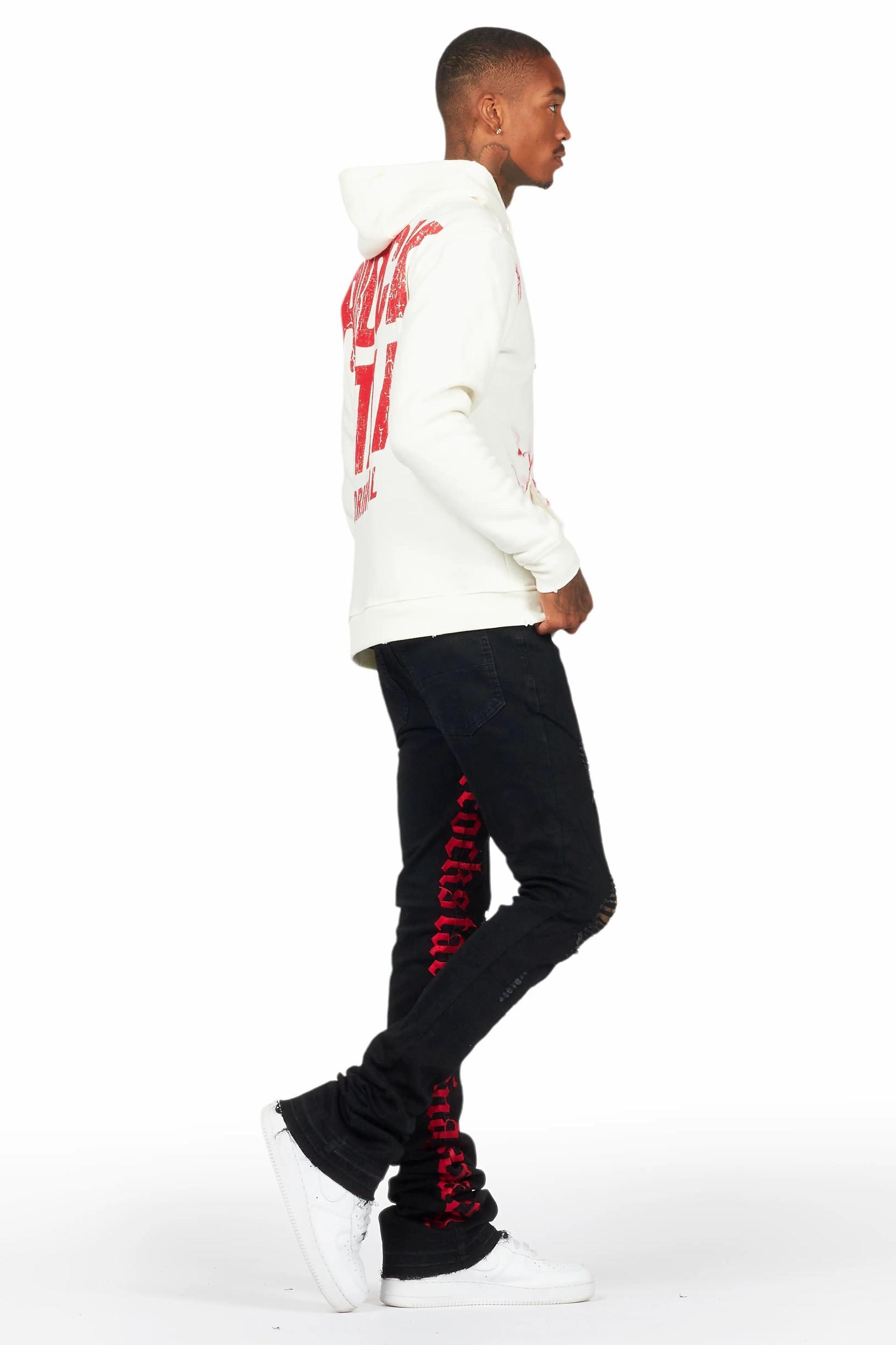 Colette Black Super Stacked Flare Jean Male Product Image