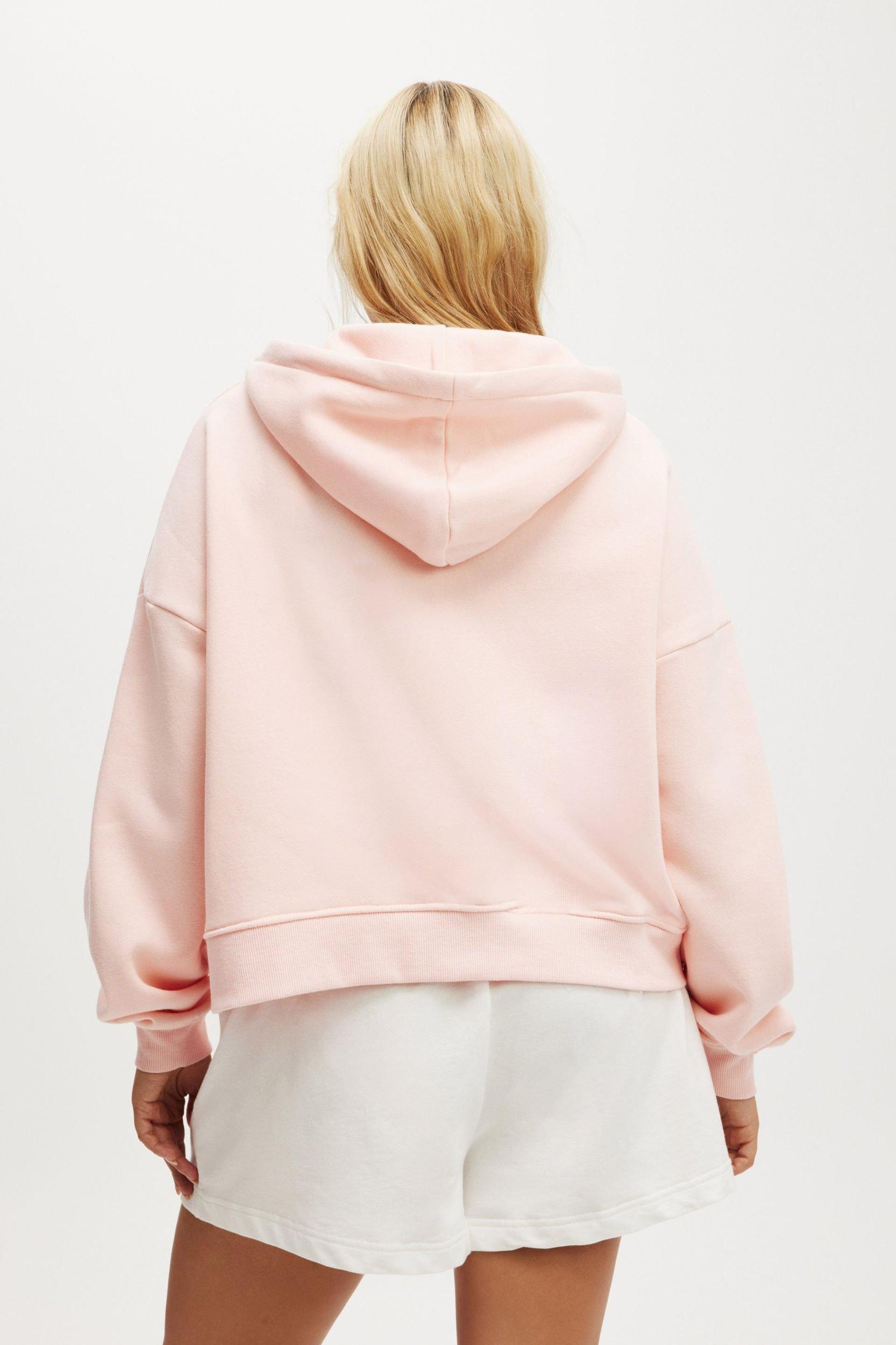 Classic Fleece Oversized Zip Through Hoodie Product Image