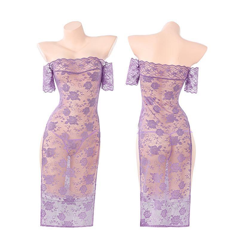 Lingerie Plain Qipao Set Product Image