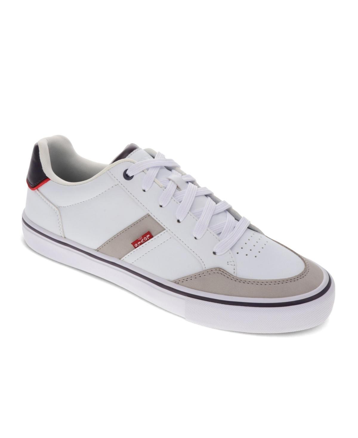 Levi's® Deacon Men's Sneakers, Size: 10.5, White Silver Navy Product Image