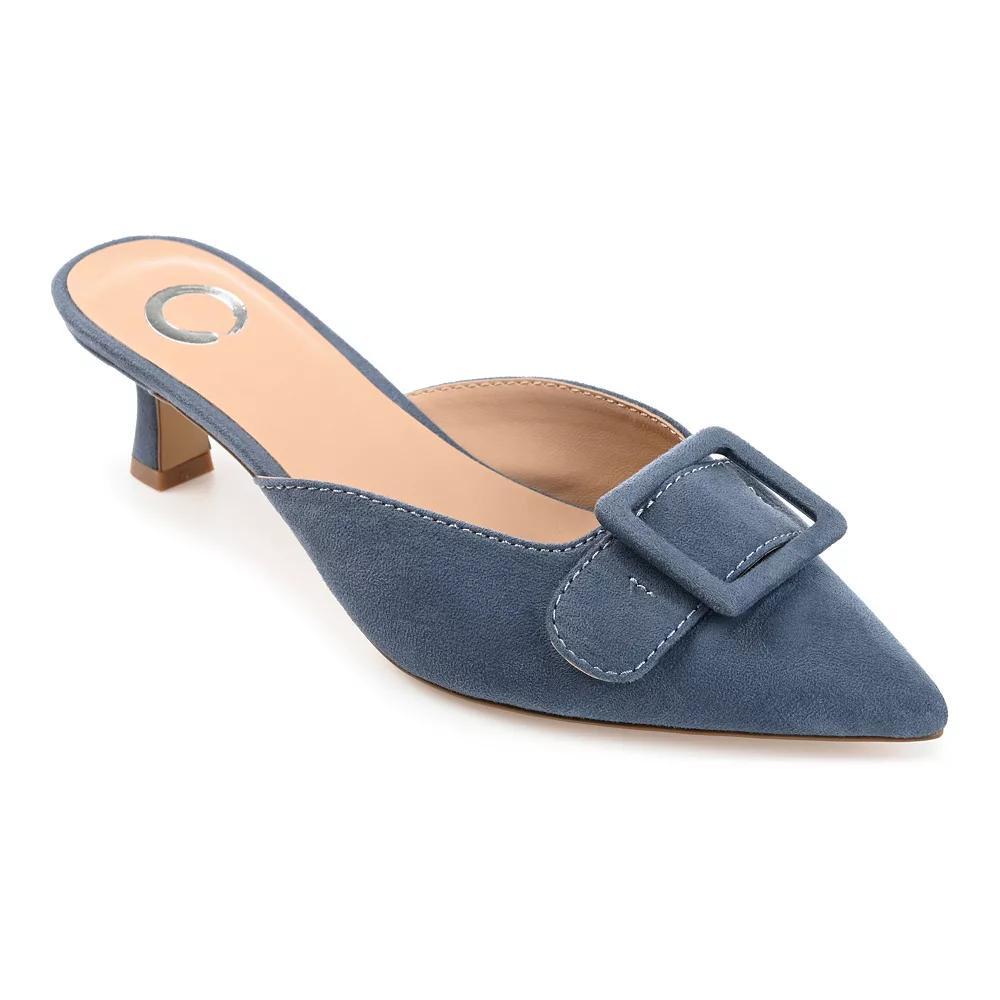 Journee Vianna Women's Heels, Size: 5.5 Wide, Blue Product Image