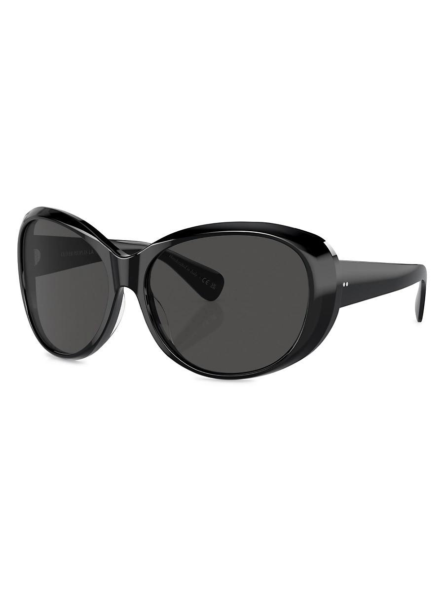 Ferragamo Prisma Rectangular Sunglasses, 56mm Product Image
