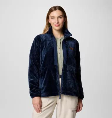 Women's Columbia Fire Side III Full Zip Jacket, Size: Large, Dark Grey Product Image