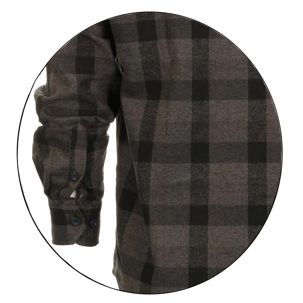 Gioberti Men's 100% Cotton Brushed Flannel Shirt Product Image