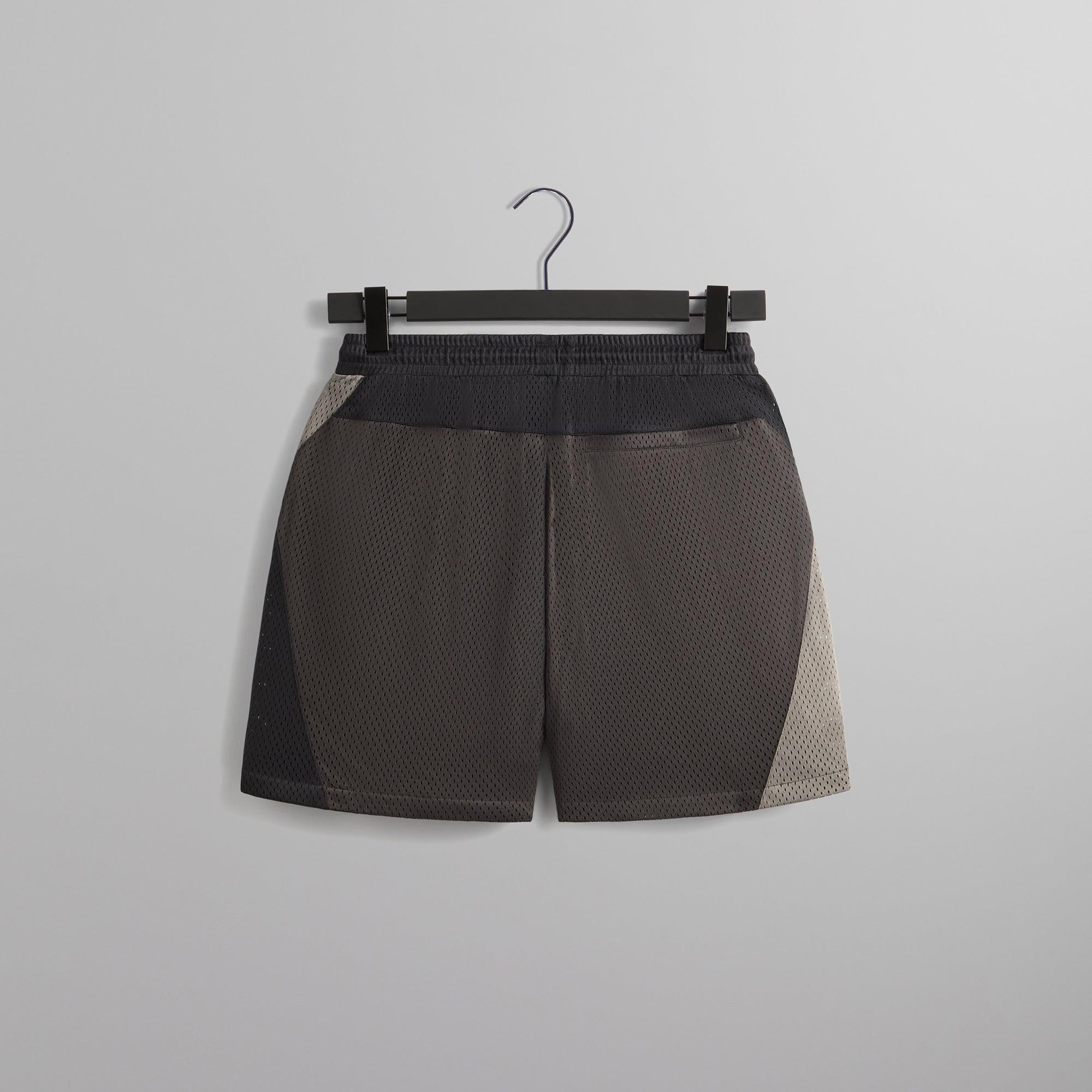 Kith Harden Panelled Mesh Short - Black Male Product Image