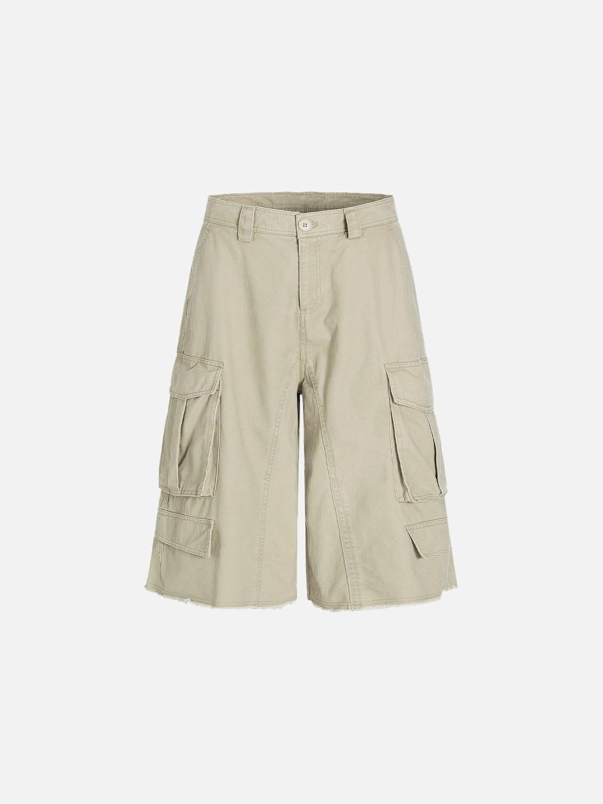 Aelfric Eden Multi-Pocket Longline Cargo Shorts Product Image
