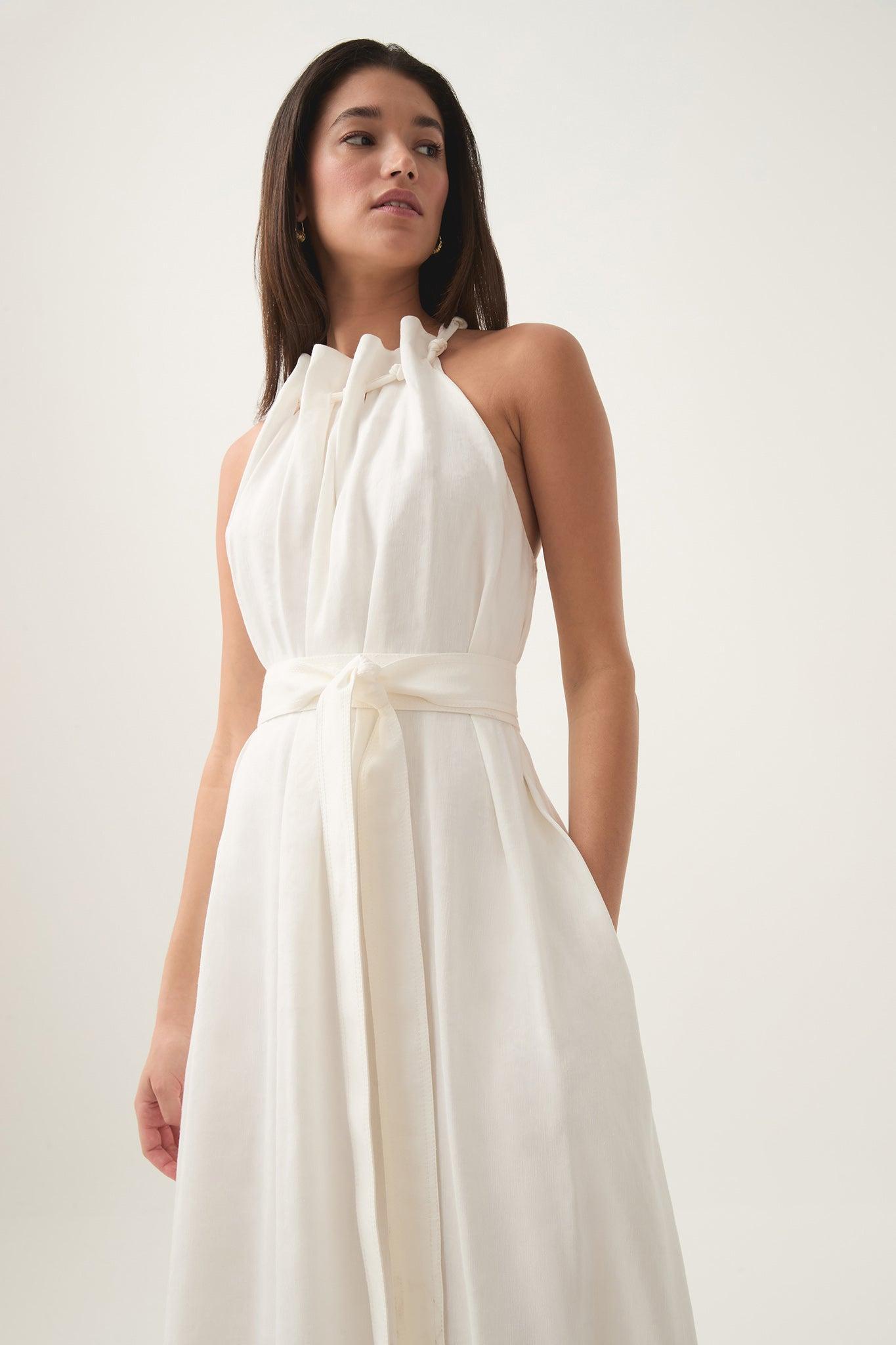 Mariel Trapeze Midi Dress Product Image