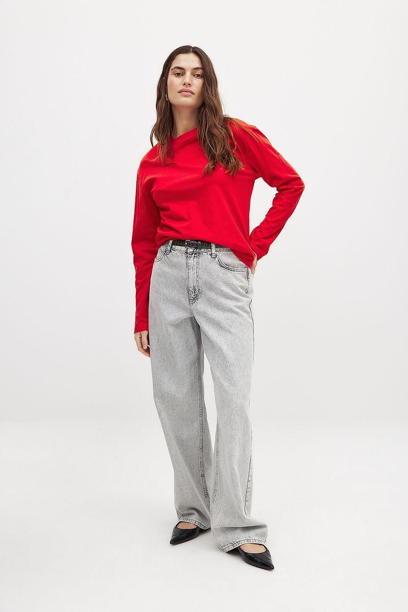 Oversized Long Sleeved Top Product Image