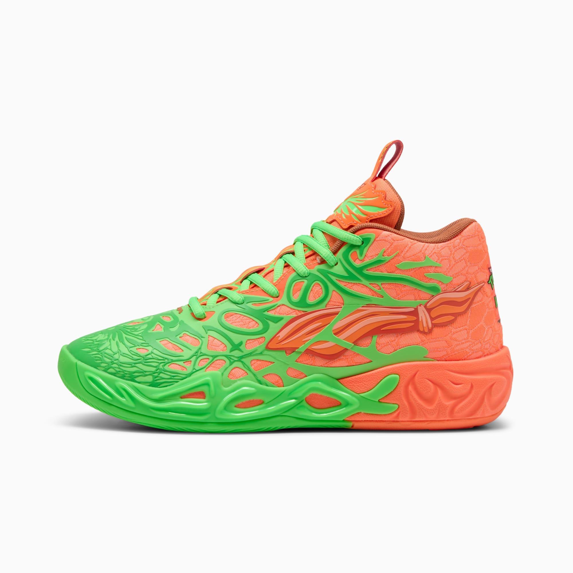PUMA x LAMELO BALL x TMNT MB.04 Leonardo & Michelangelo Men's Basketball Shoes Product Image