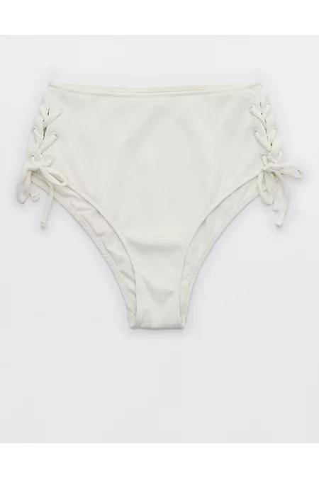 Aerie The Cheeks Ribbed Bikini Bottom Women's Product Image