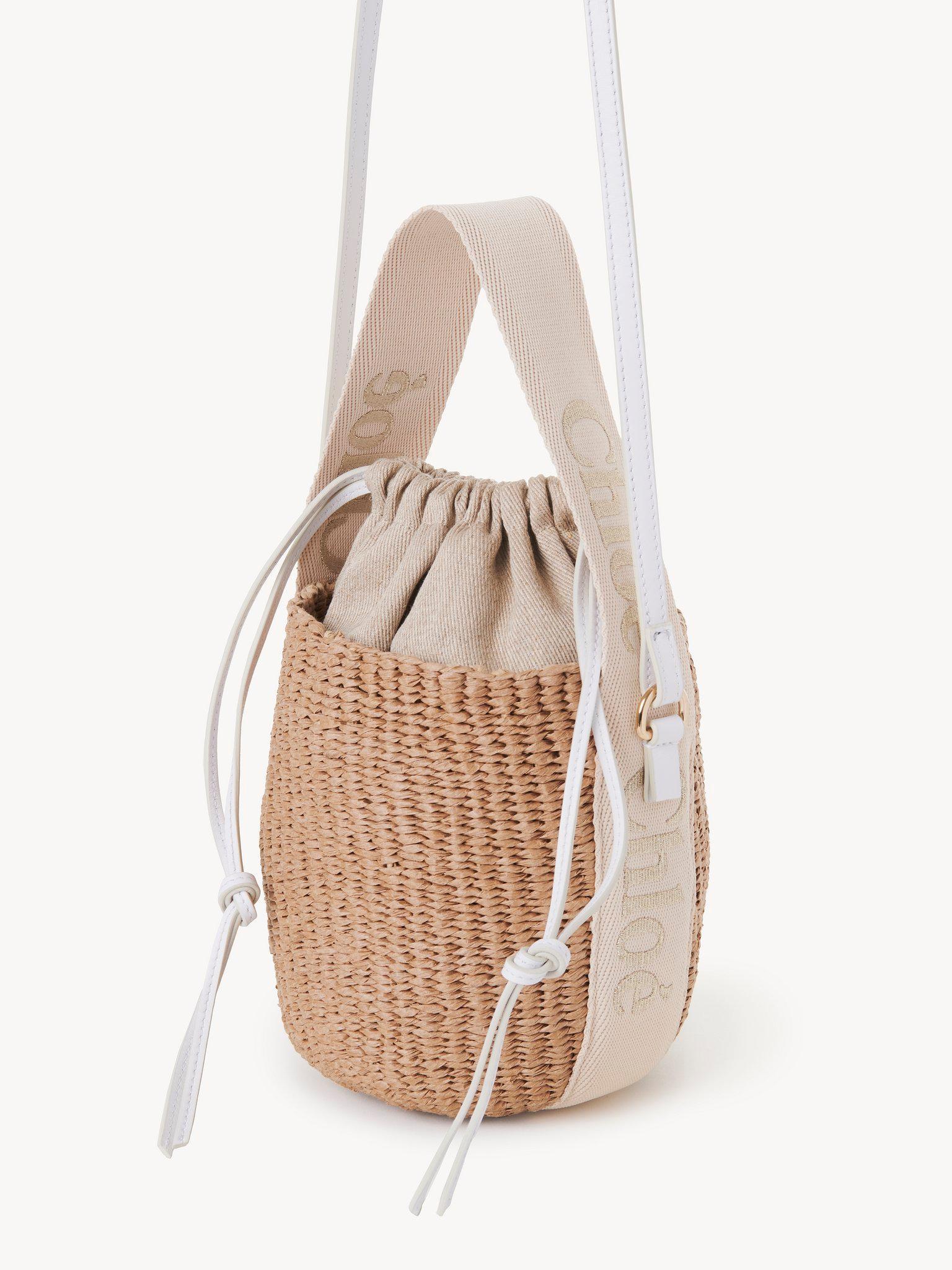 Small Woody basket in natural fibers Product Image