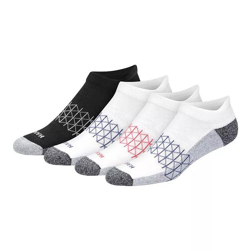 Mens Hanes 3+1 Bonus Pack Absolute Comfort Heel Shield Socks Product Image