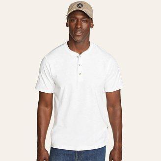 Men's Short-Sleeve Baja Henley Product Image