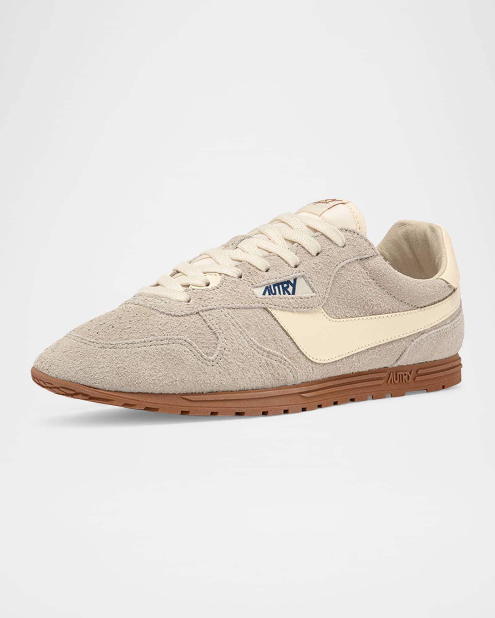 Windspin Retro Suede Low-Top Sneakers Product Image