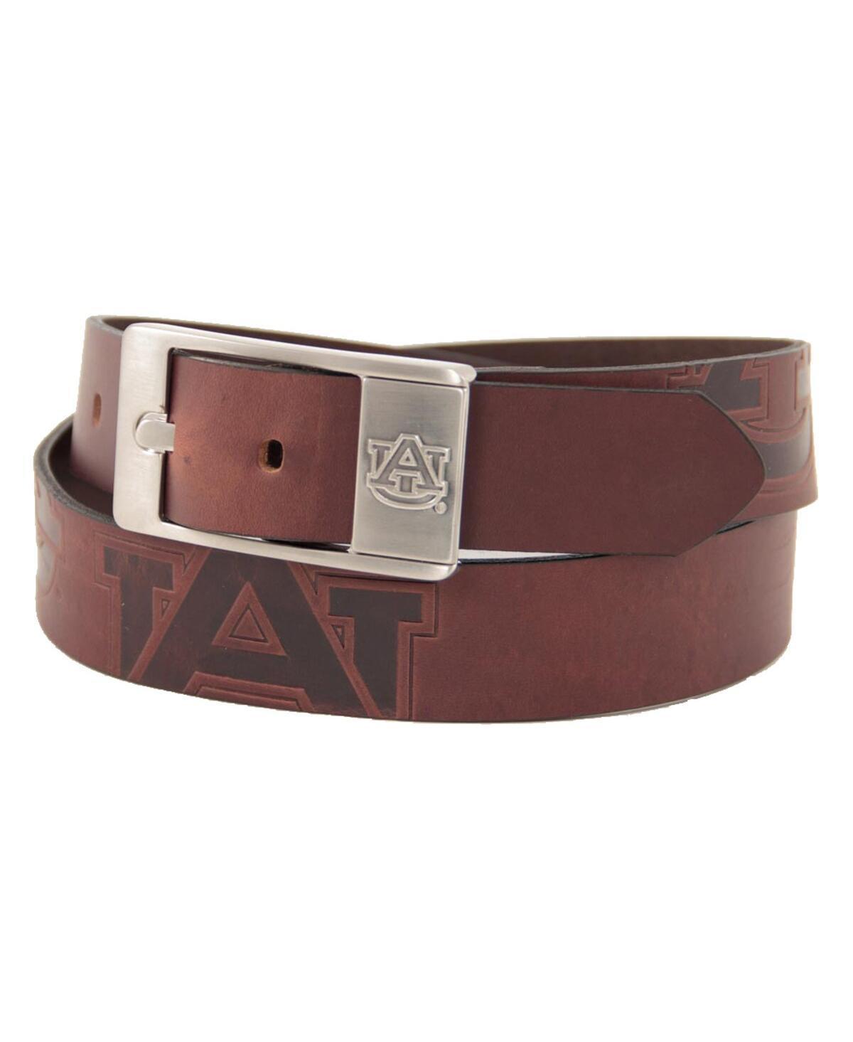Men's Auburn Tigers Brandish Leather Belt, Size: 32, Team Product Image