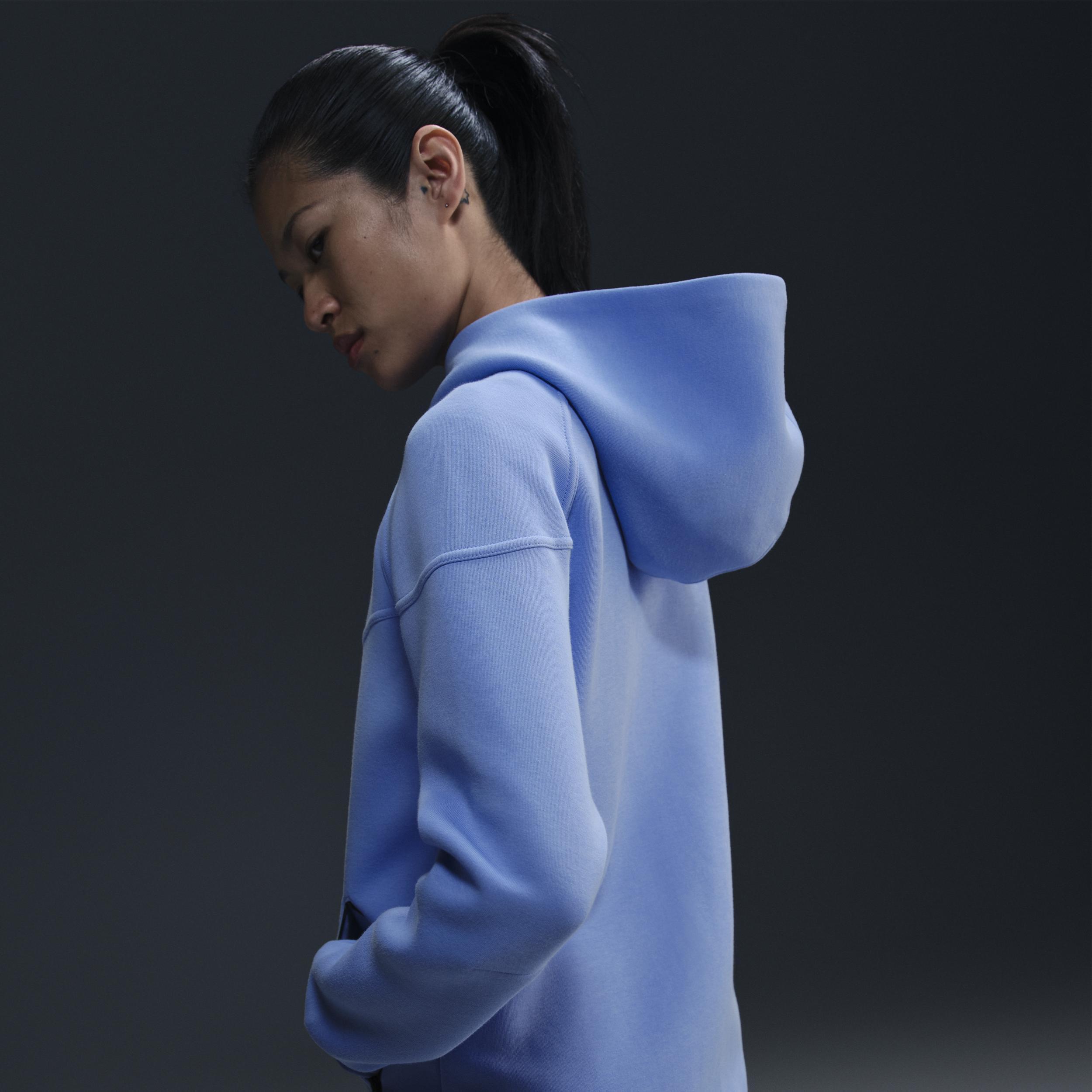 Womens Nike Sportswear Tech Fleece Windrunner Full-Zip Hoodie Product Image