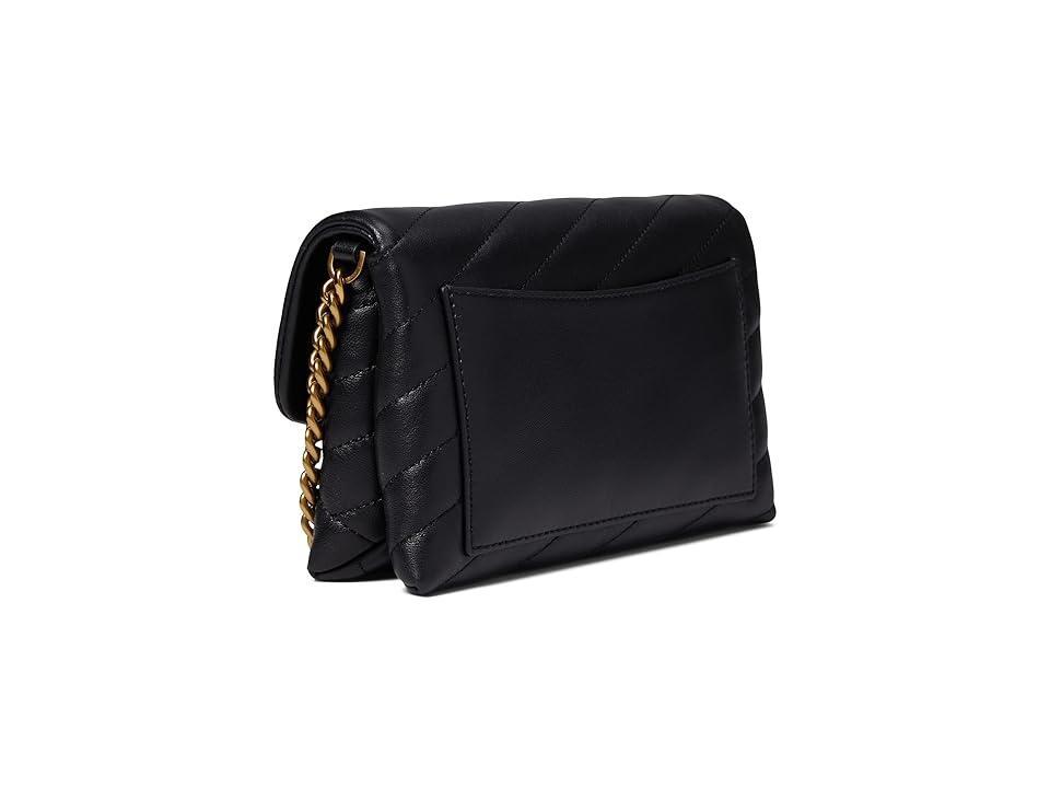 Womens Kira Chevron Leather Chain Wallet Product Image
