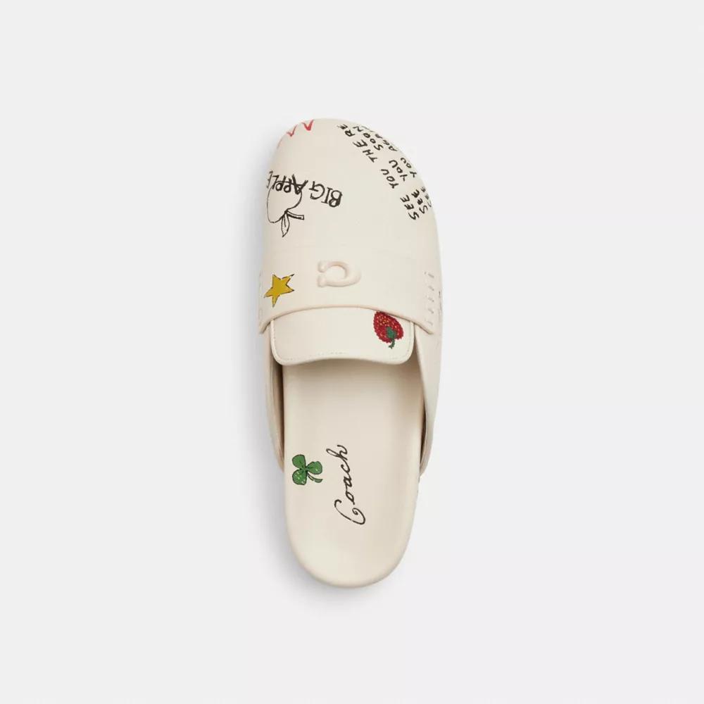 Sculpted C Clog With Sketch Print Product Image