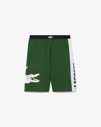 Straight Cut Fleece Loungewear Shorts Product Image