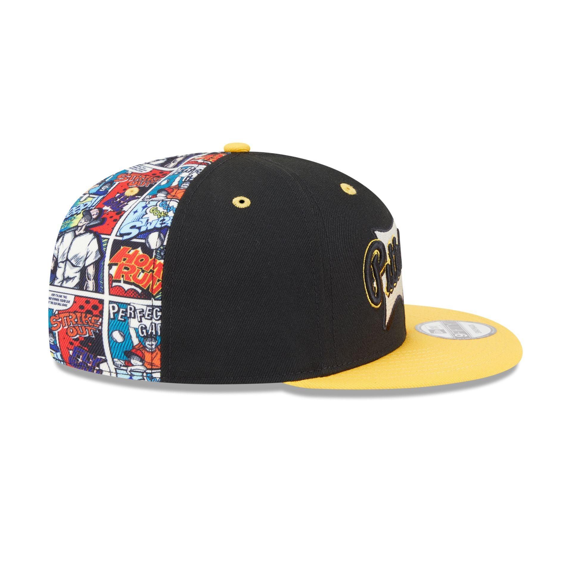 Atlanta Braves Black and White Basic 59FIFTY Fitted Hat Male Product Image