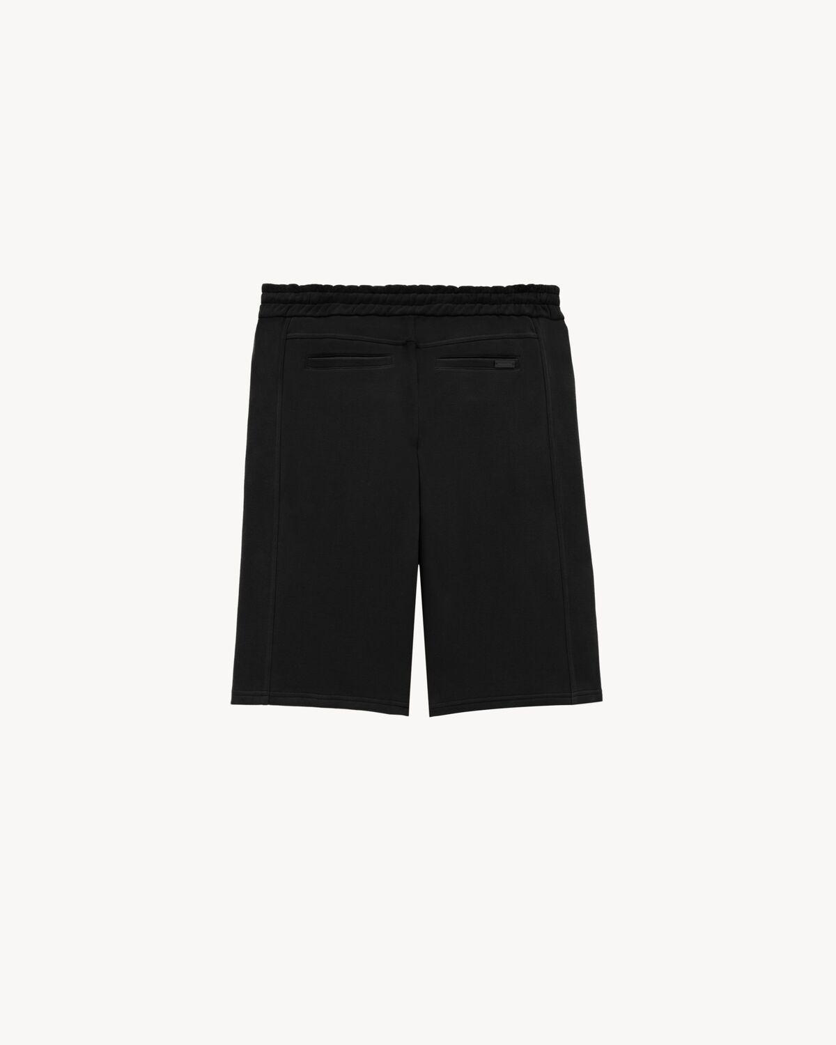 CASSANDRE BERMUDA SHORTS IN COTTON FLEECE | Saint Laurent | YSL.com Product Image