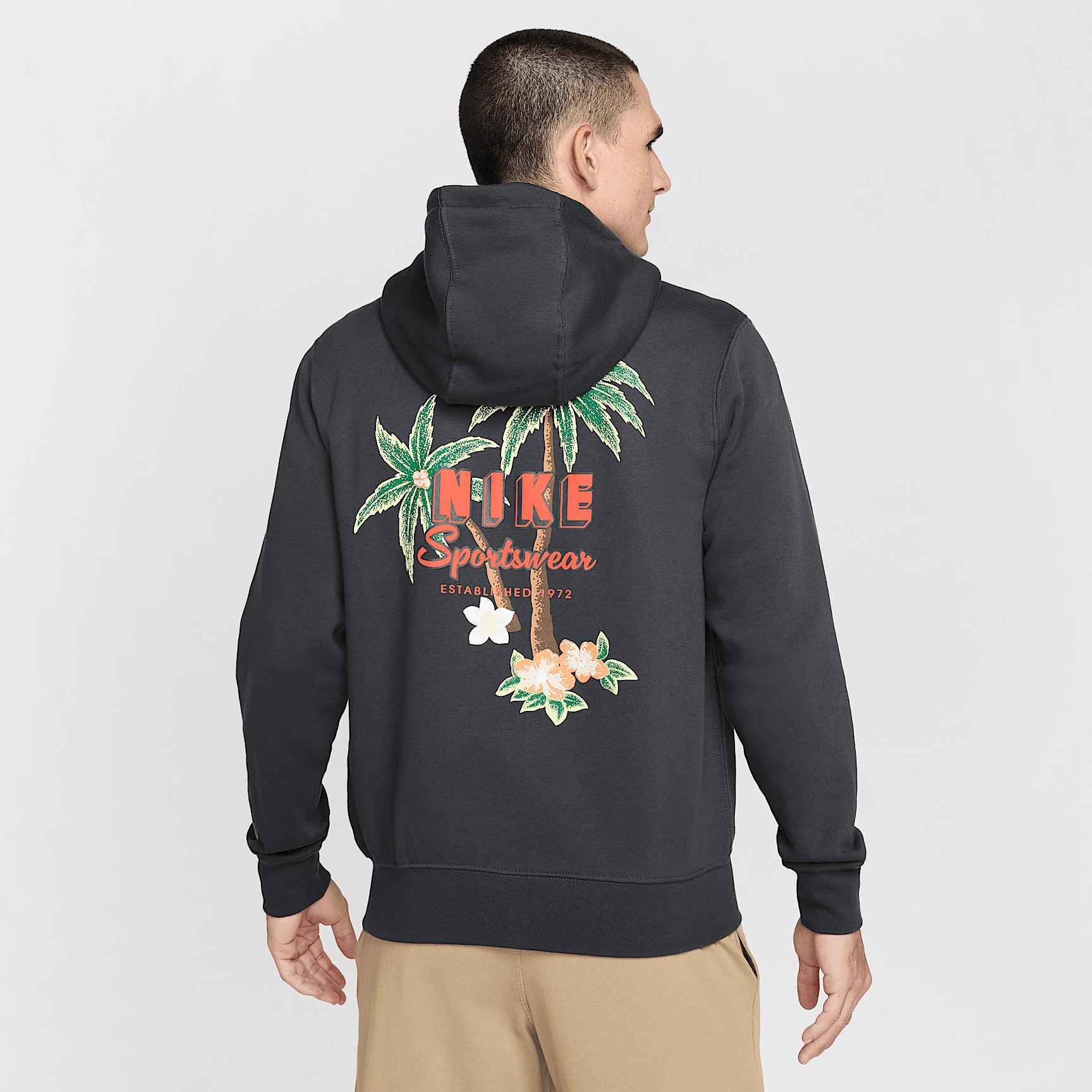 Nike Club Men's Full-Zip Fleece Hoodie Product Image