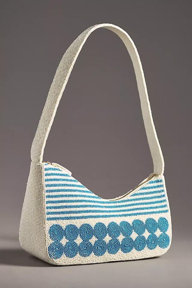 Asymmetric Beaded Shoulder Bag Product Image