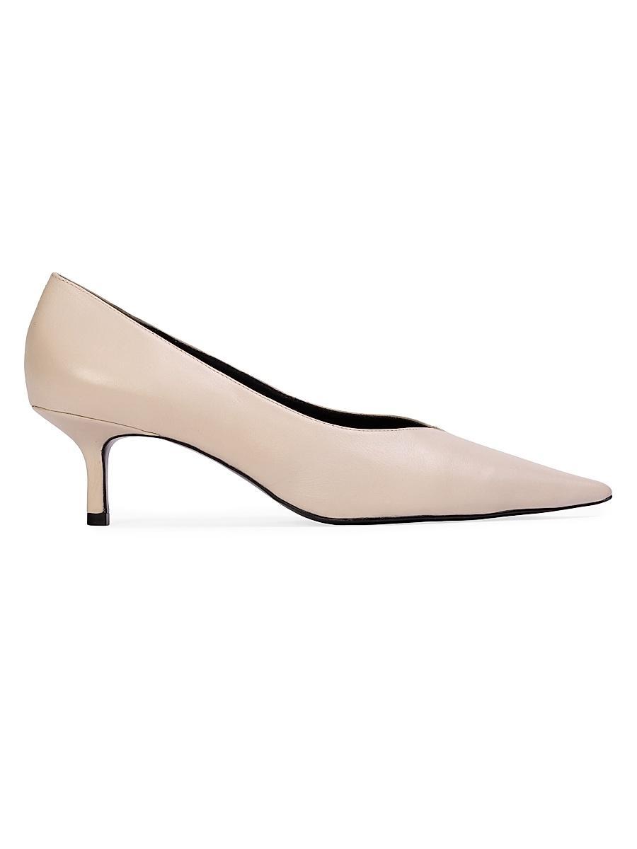 Womens Briar 50MM Leather Pumps Product Image