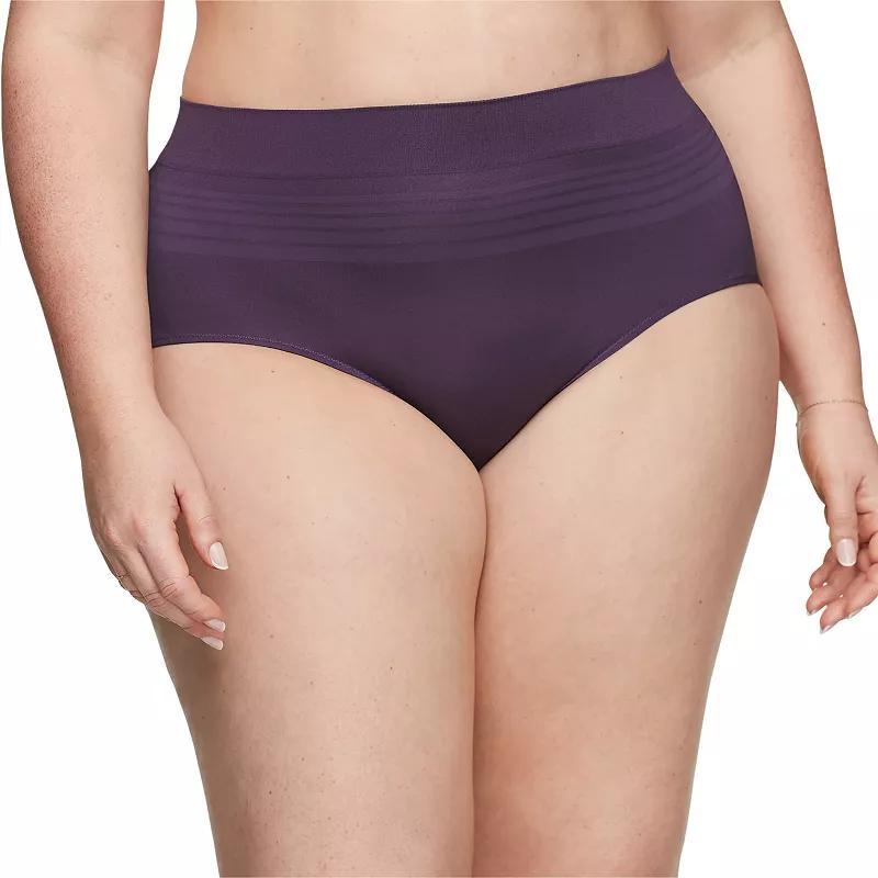 Warners No Pinching, No Problems Dig-Free Comfort Waist with Lace Smooth and Seamless Brief RS1501P, Womens Product Image