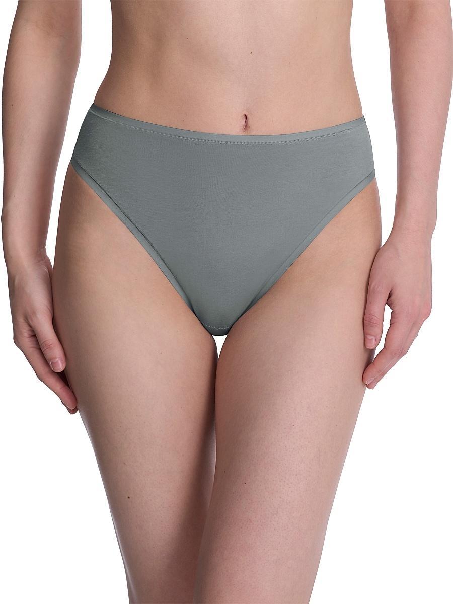 Womens Bliss Bare Cotton High Cut Brief Product Image