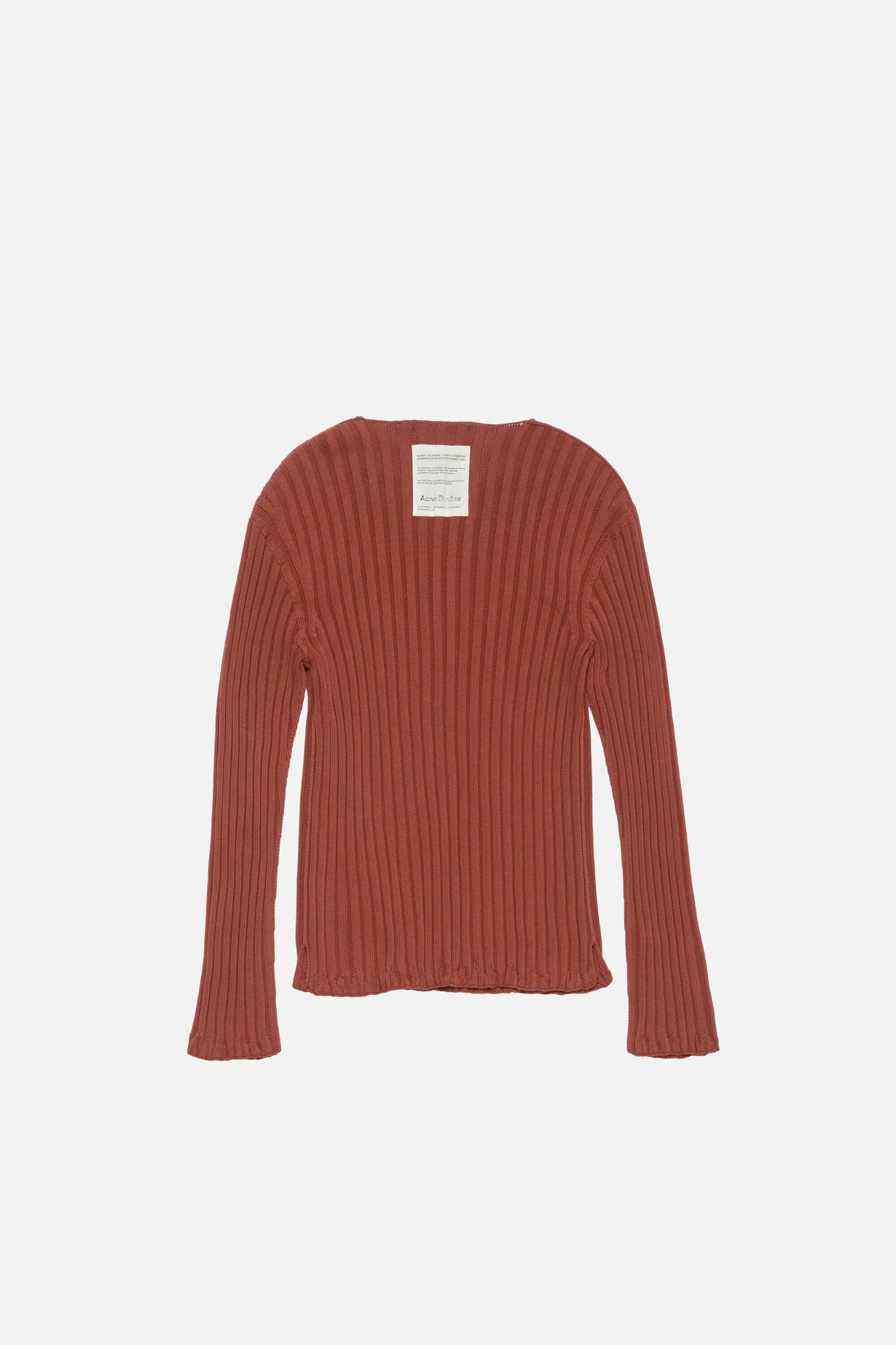 Ribbed crewneck knit Product Image
