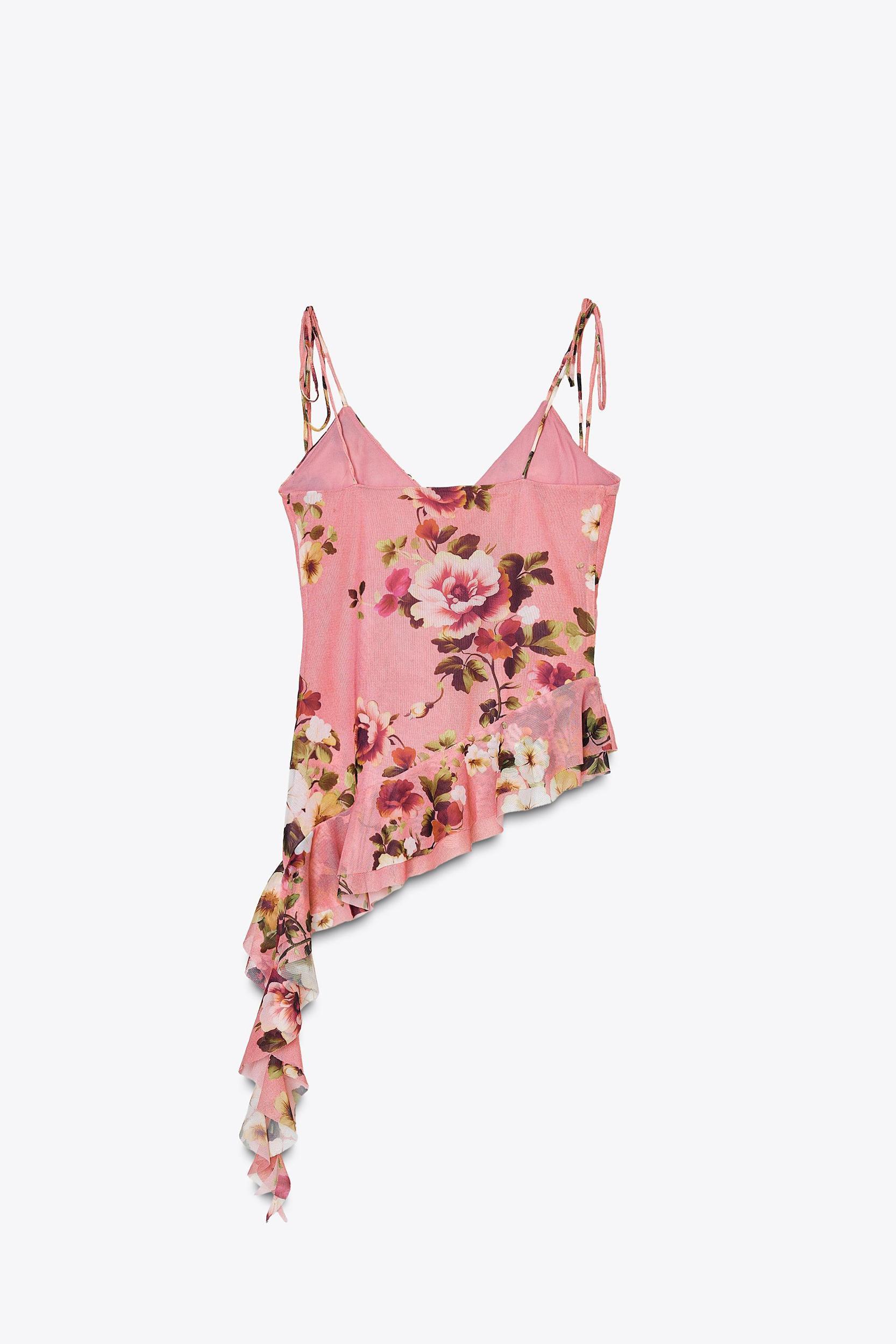 PRINTED TULLE CAMISOLE Product Image